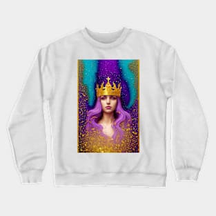 Glitter Queen Crewneck Sweatshirt